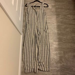 Striped Jumpsuit